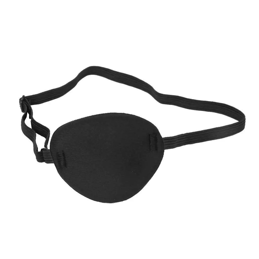 Concave Eye Mask Black Sponge Soft Protective Eye Cover for Kids and Adults Correcting Lazy Eye