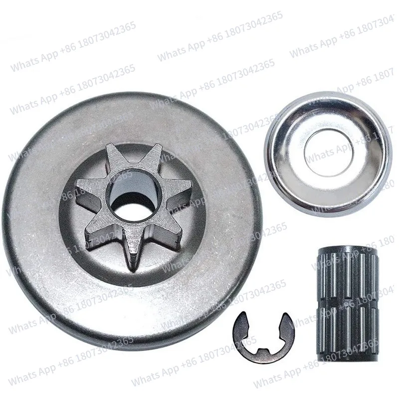 

7 teeth Integrated sprocket Clutch Drum Sprocket Washer E-Clip Kit 028 MS028 AVM028 028WB 028AV Chainsaw