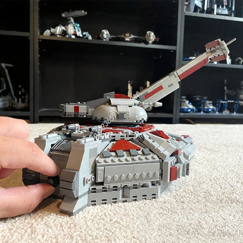 1746 pçs moc rx200 falchion republic stun tanque estrela batalha modelo blocos de construção tijolo crianças brinquedos presentes natal