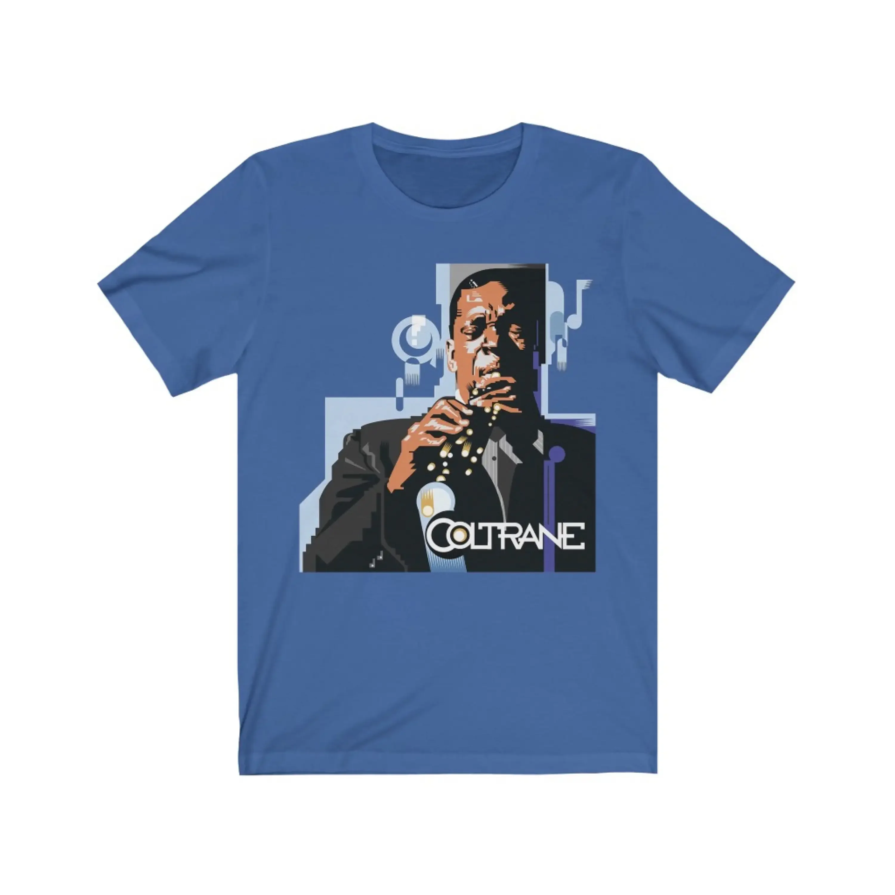 

Футболка Coltrane Jazz Art Саксофонист с принтом Музыка Черный художник-группа