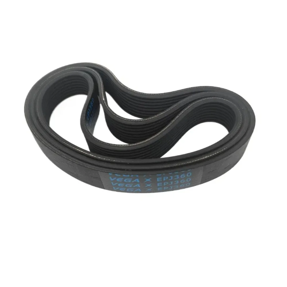 Hochwertiger schwarzer Motorriemen EPJ360 4/5/6/7/8/9 Rippen, 1 Stück