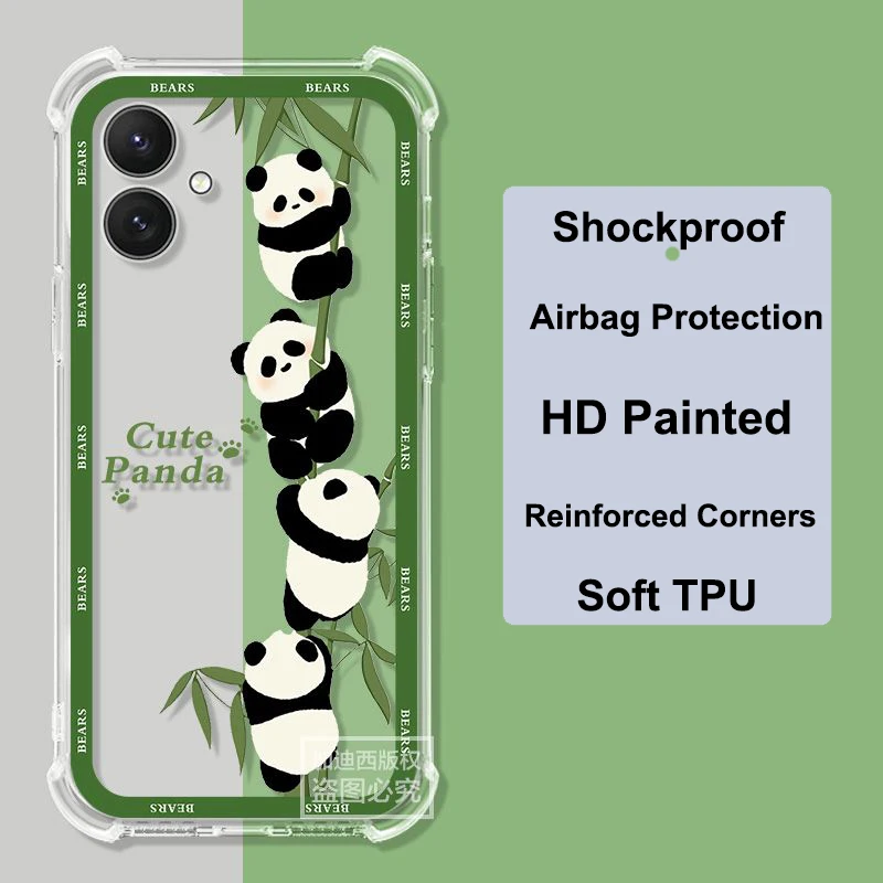 For Samsung A06 Anti-fall Casing For Galaxy A 06 Soft TPU Silicone Transparent Case A55 A54 A53 A52 A42 A15 M55 S24 S23 S22 S21 image 4