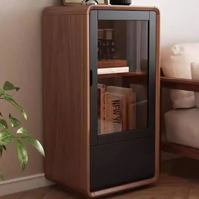 

Retro Display Living Room Cabinets Classic Cozy Arched Corner Living Room Cabinets Wood Saving Mueble Salon Furniture For Home