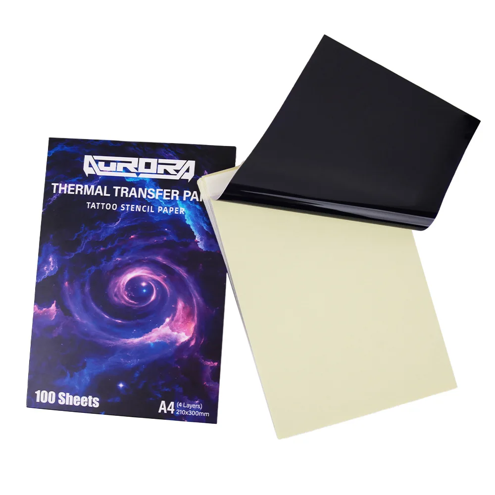 Tattoo Accessories A4 Tattoo Transfer Paper Thermal Printing Copy Paper 4 Layers Printing Transfer Paper 100 Sheets/box