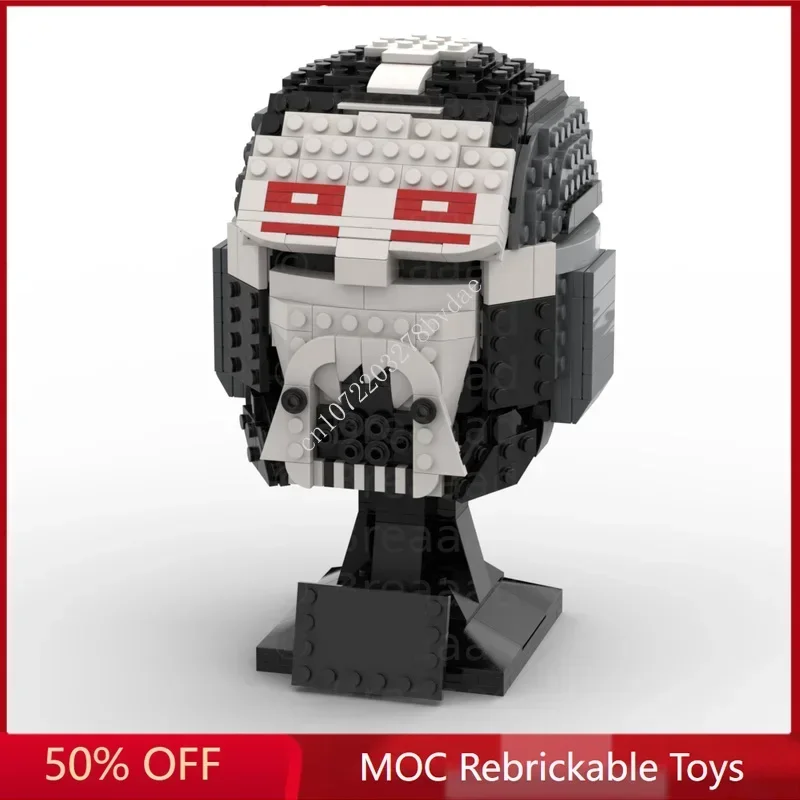 

569 шт. Star Plan MOC Wrecker шлем MOC космический корабль боевая модель на заказ головоломка архитектура образование сборная модель игрушка на день рождения