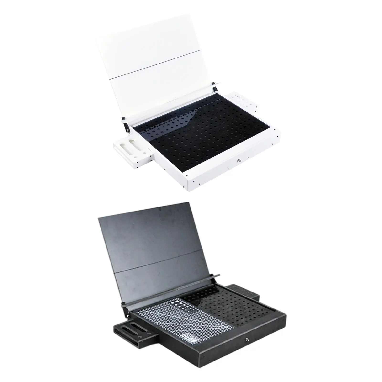 Modello di scatola di costruzione Modello da tavolo da lavoro Rack di stoccaggio adatto per strumenti modello Pezzi modello Scaffali per modello Scaffale Kit modello Strumento