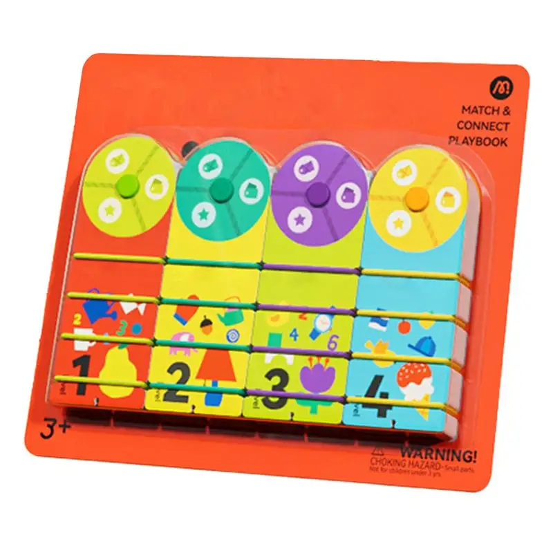 Logic Games Brain Teaser Board Game Playbooks Color Sorting Sensory Toys Learning & Education Toys Executive Desk Toys For