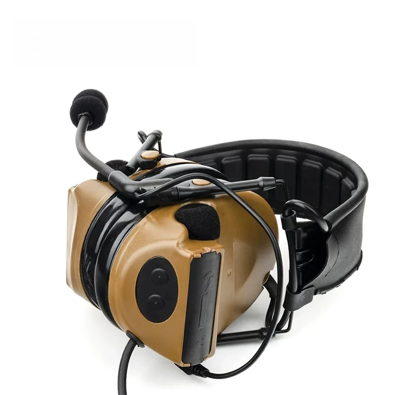 

PMR-171 TBR-119 Radio Tactical Headset Multi-functional Field Training Standalone Headphone Built-in Noise Reduction