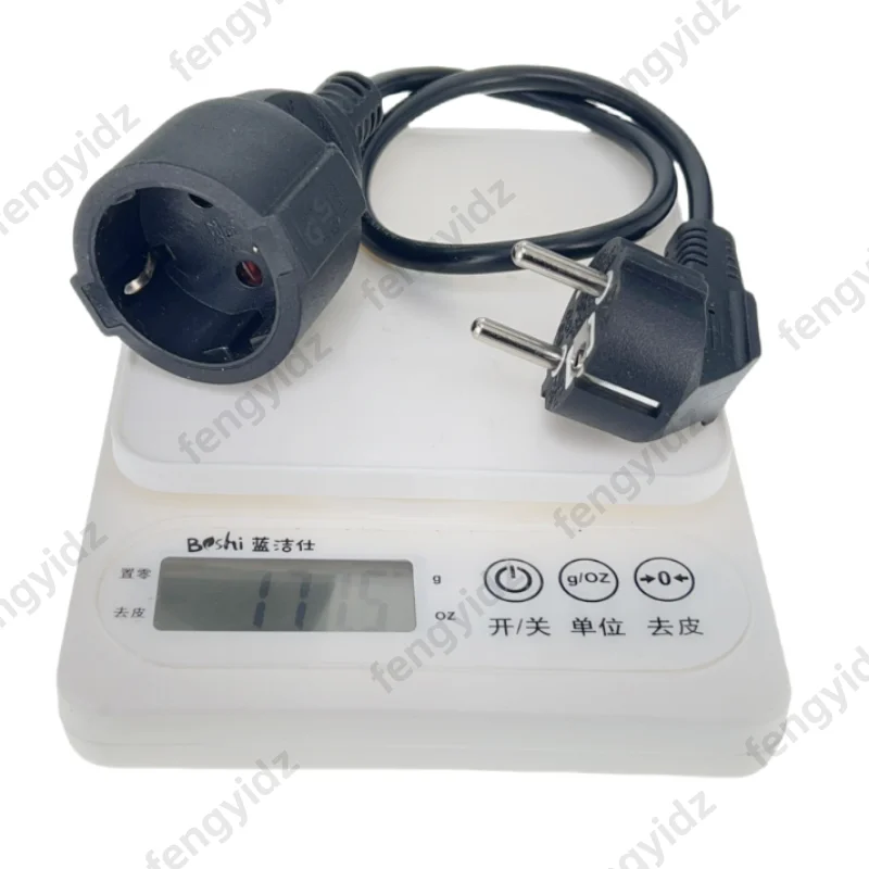 الاتحاد الأوروبي الأوروبي سلك تطويل كهربائي ، ألمانيا ذكر إلى أنثى سلك تطويل كهربائي كابل ل جهاز كمبيوتر شخصي PDU UPS 0.5M