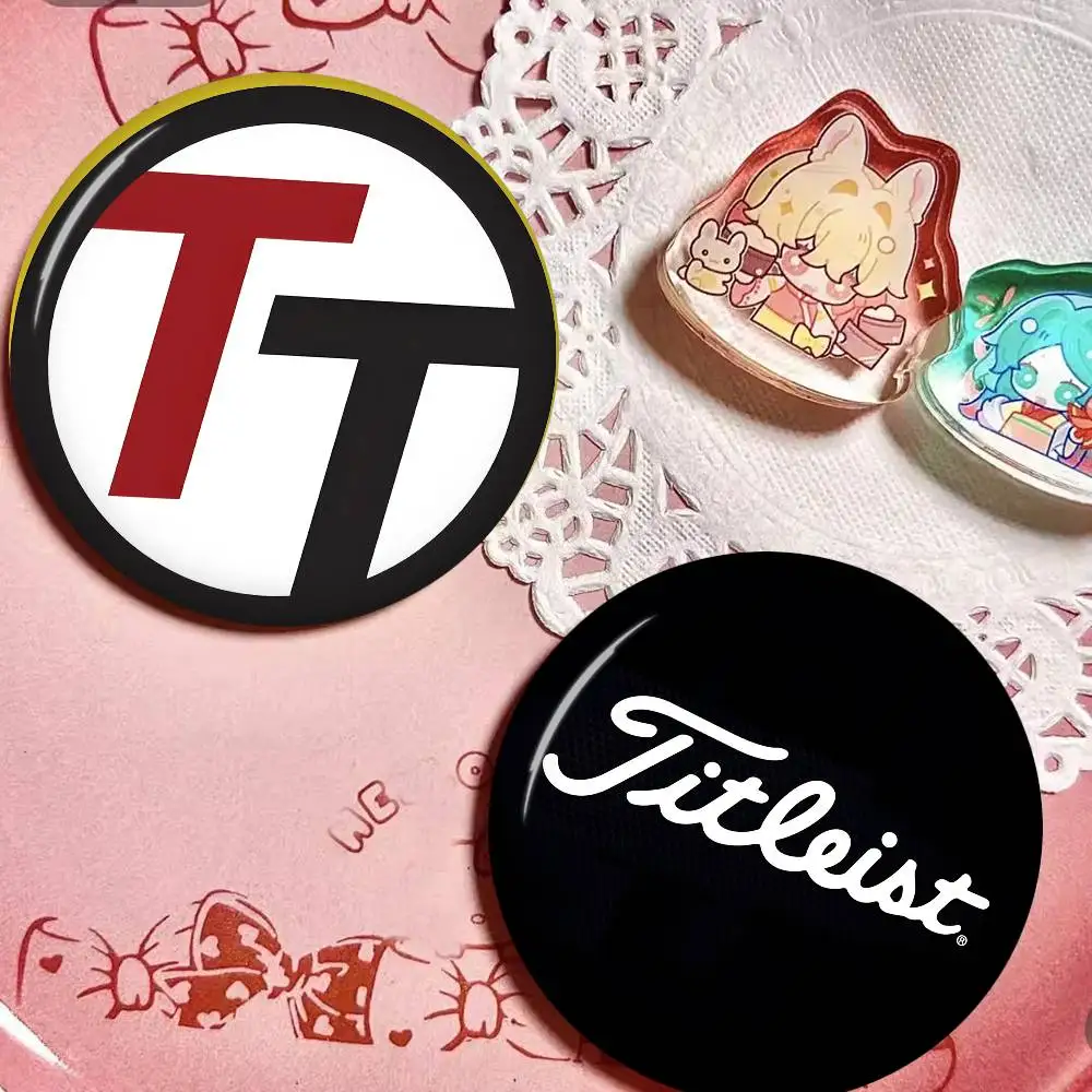 T-Titleist WALLPATER LOGO Anime Brooches Cute Cartoon  Badge Jacket Jeans Lapel Pin Gift Accessorie
