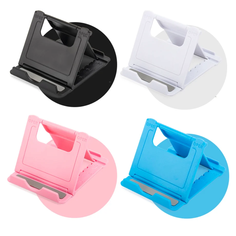 Picture 7: Table Adjustable Phone Holder Bracket Desktop Stand For iPad iPhone Samsung Xiaomi Huawei Folding Universal Mobile Phone Stand