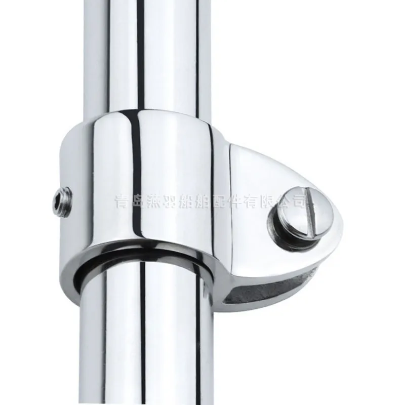 Yacht slide sleeve, marine awning umbrella connection accessories, speedboat hardware 316 stainless steel fixing bracket clamp