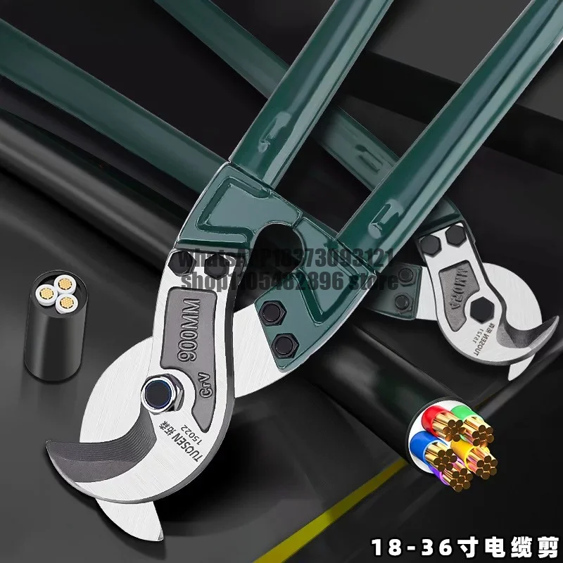 Cable shears, wire scissors 1836 inches, shears, labor-saving wire breakers,  pliers, cable scissors 24 inches