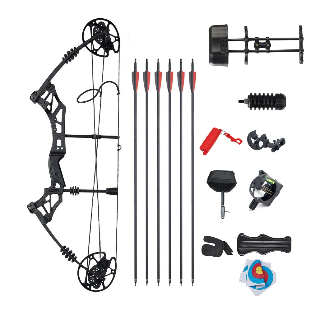 Archery 30-70lb Compound Bow High Precision Compound Bow Long Range For Outdoor Hunting Sports