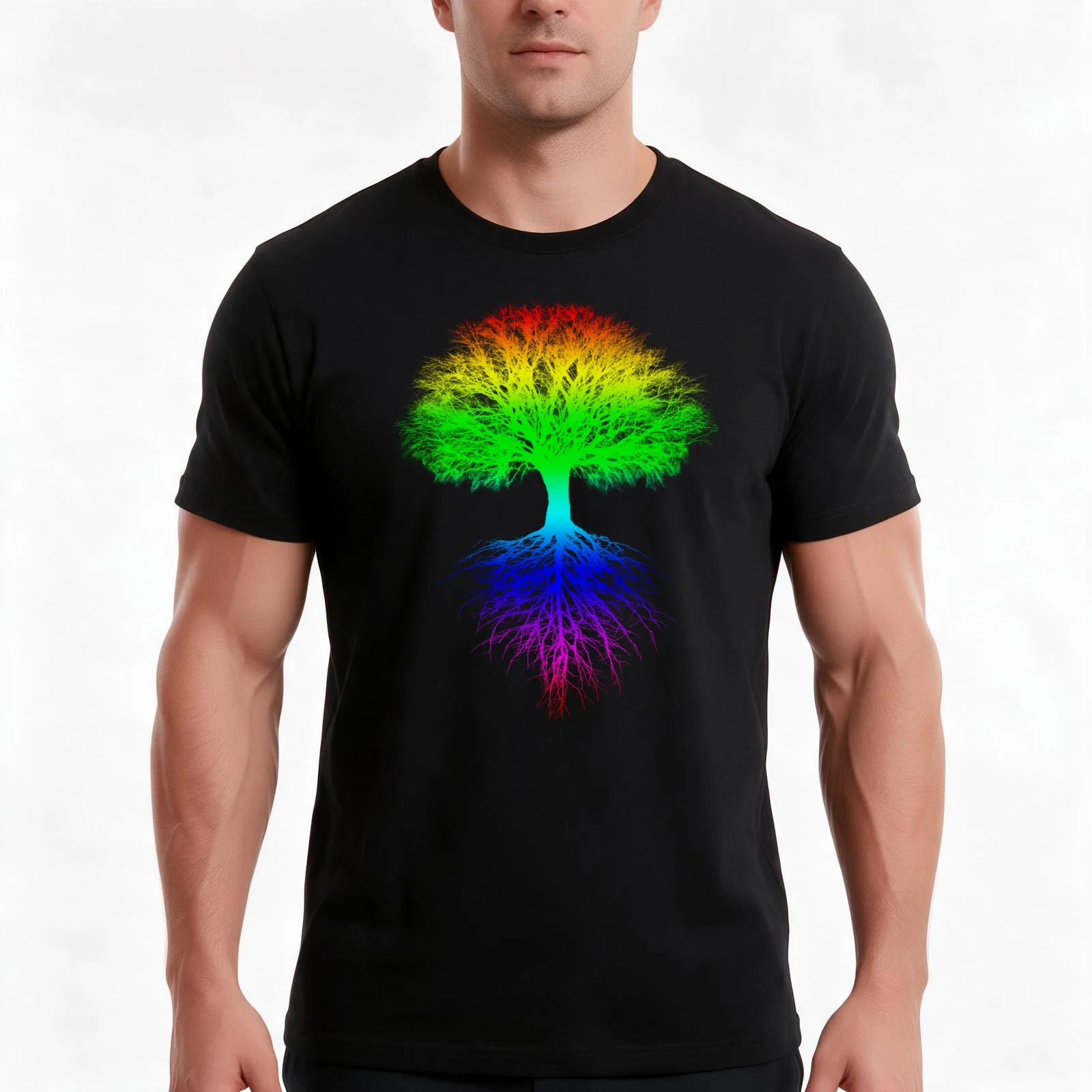 Sunshine, Lollypops and Rainbows T-Shirt, Summer Casual Cotton Tee, Oversized Streetwear Tops, Vintage Graphic Print