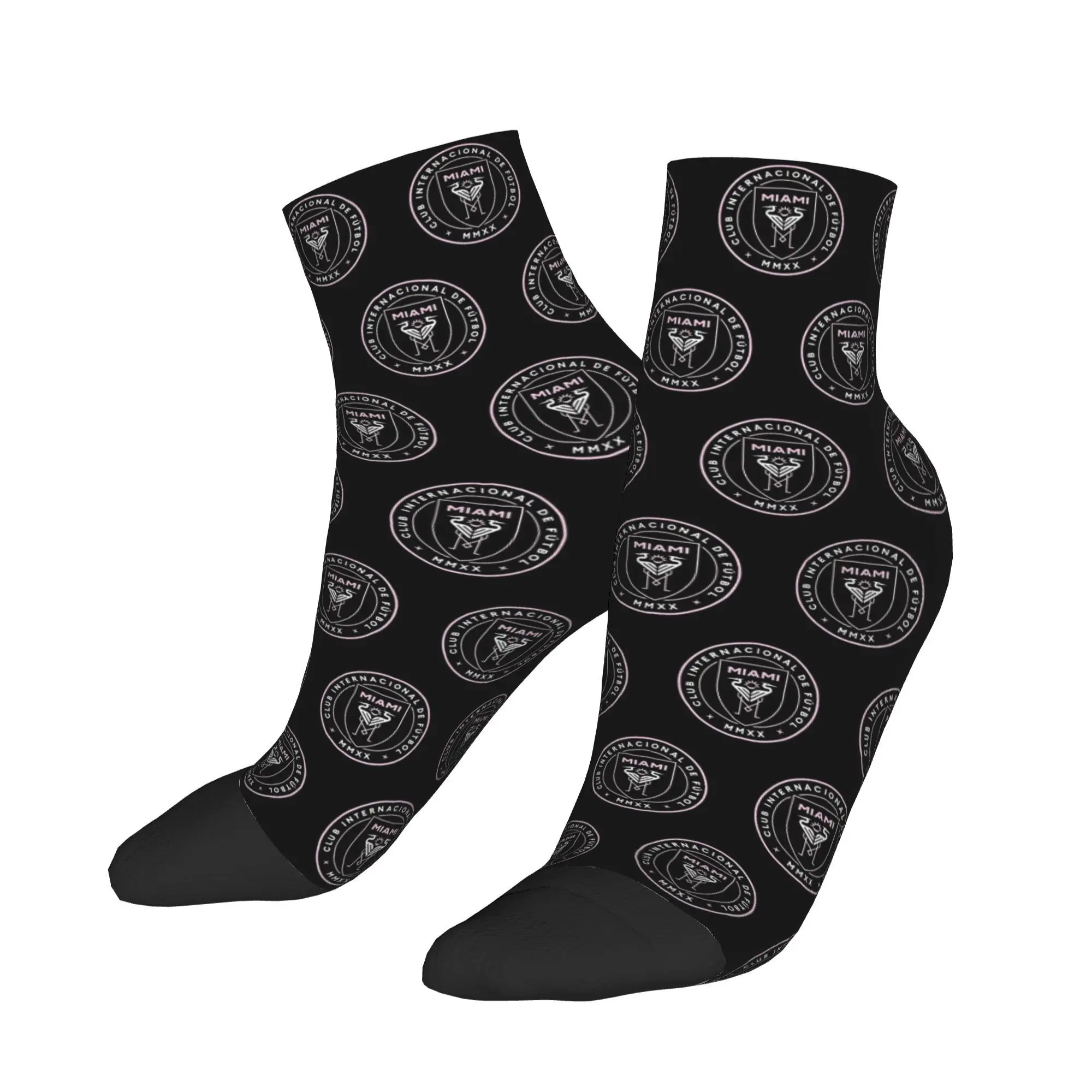 

The-Inter-Miami-Club Socks Harajuku Sweat Absorbing Stockings All Season Socks Accessories for Man's Woman's Gifts