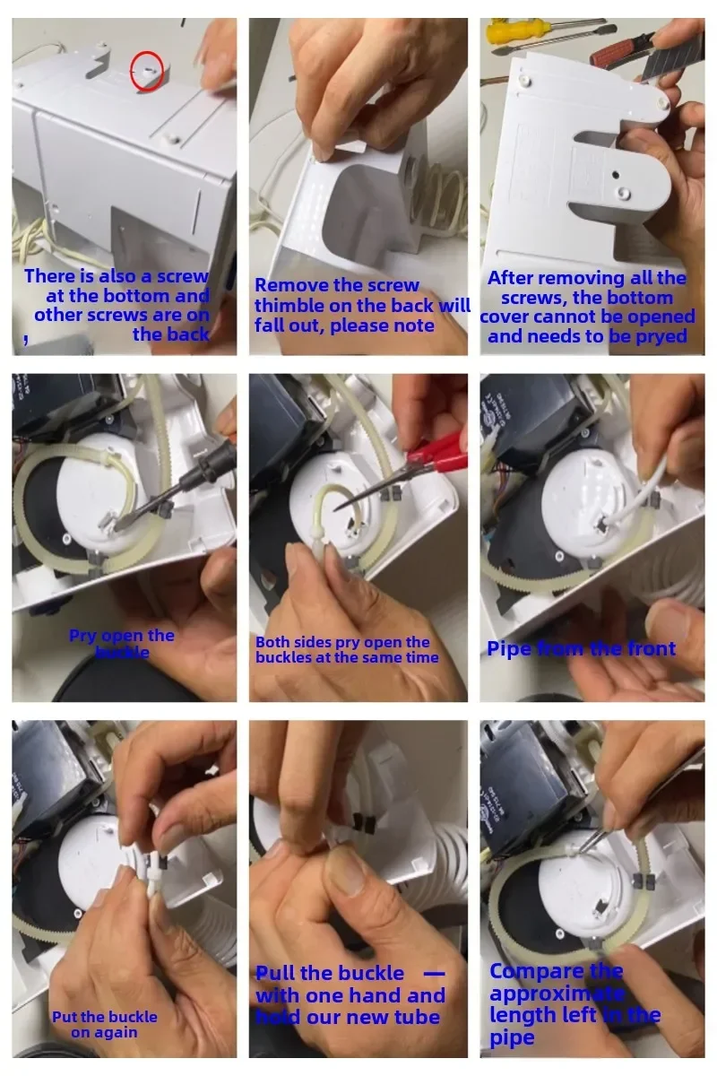 1 قطعة خرطوم مياه عالي الضغط من البولي ايثيلين لبراون 3724 MD20 أورال بي جهاز تنظيف الأسنان بالماء قشارة المواد الأصلية