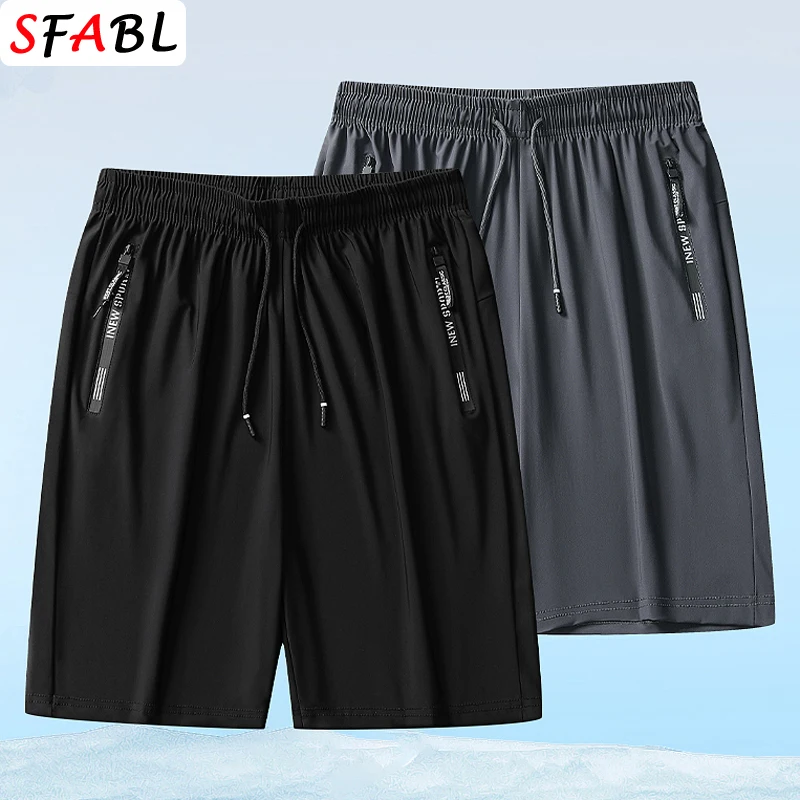 Gym Fitness Jogging Short Pants Summer Running Shorts Men Gym Sports Shorts Quick Dry Workout Training Summer Men\'s Shorts XXXL