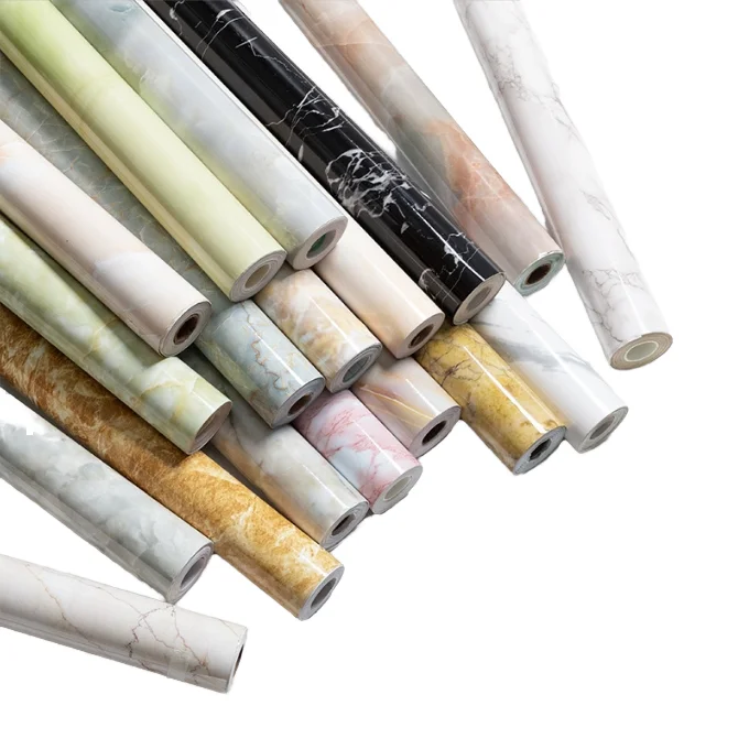 

Jinyi водонепроницаемая самоклеящаяся наклейка с мраморным камнем для ванной комнаты и кухни, глянцевые съемные обои с настенным покрытием