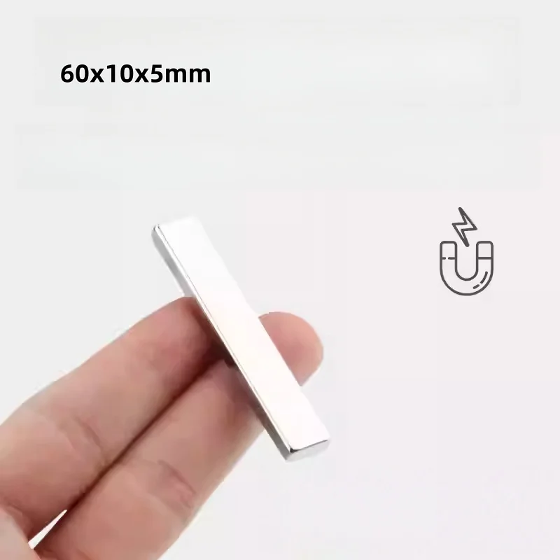 60x10x5mm Square magnets 60*10*5mm perfect for fridges, organizing office documents, and DIY projects 60mmx10mmx5mm