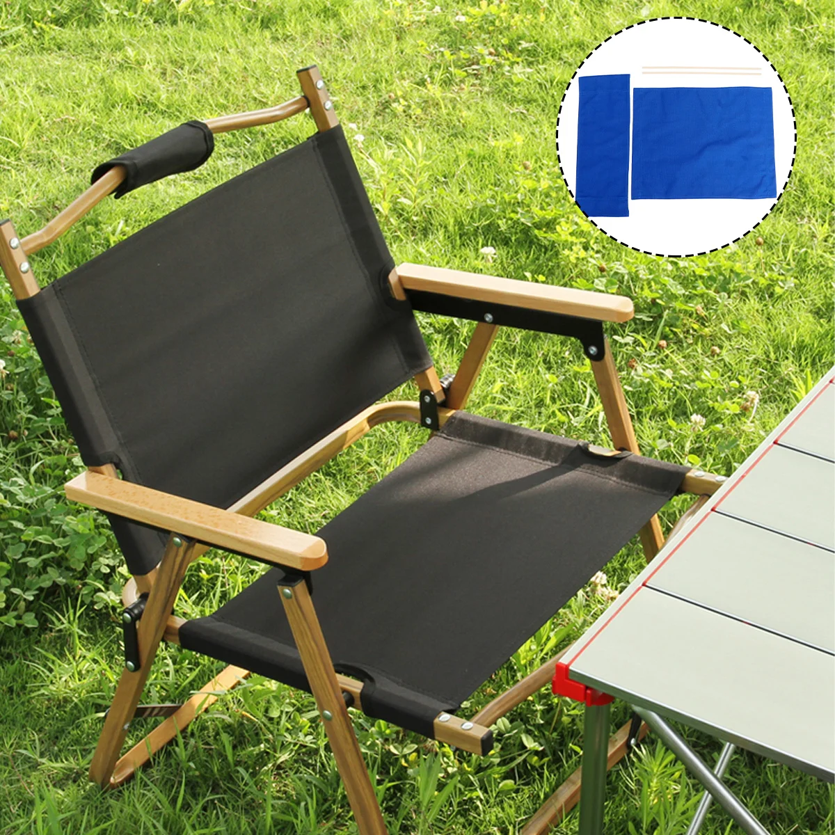 Portable Folding Lounge Chair Durable Chair Change Supply Safety Guard Tool Outdoor Aluminium Alloy Portable Folding Picnic