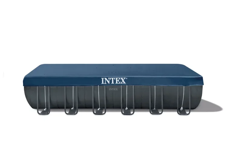 INTEX 26364 7.32*3.66*1.32m Rectangle Frame Large Above Ground Steel swim diving clothing Pool & Accessories Included