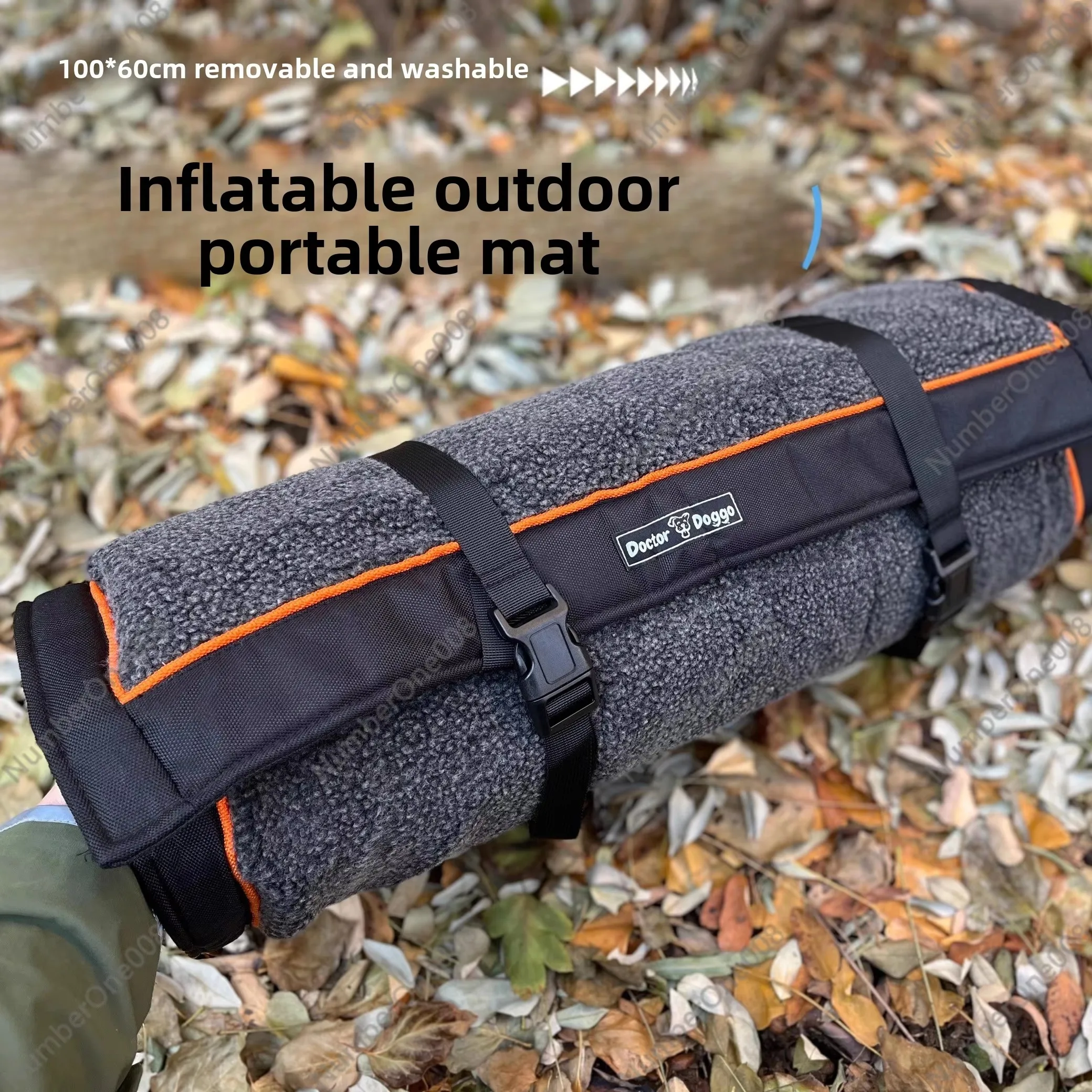 

Self-inflatable Portable Pad Outdoor Cat and Dog Cool Insulation Travel Must Enter Removable Washable Waterproof Moisture-proof