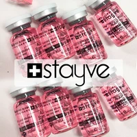 Crema BB rosa de 8ml, esencia de ácido hialurónico crujiente brillante, ampolla de colágeno HA, suero para reparación Facial, rejuvenecedor, reafirmante, cuidado de la piel