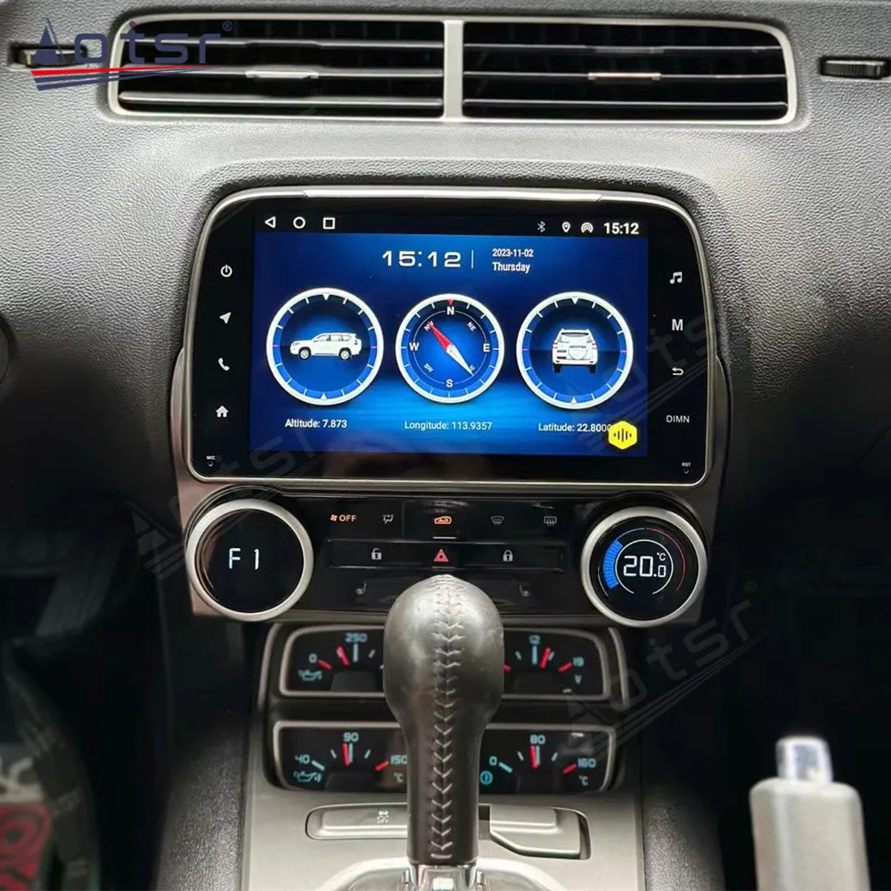 8 inch Android 15 For Chevrolet Camaro 2008-2015 Car Radio Multimedia Tape Radio Recorder Player Stereo Auto Audio GPS Navi Head