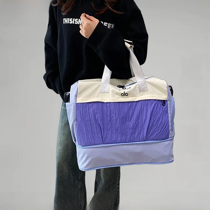 dolob-short-trip-lightweight-sport-fitness-bag-women's-hand-luggage-travel-bag-casual-unisex-nylon-backpack-without-rod