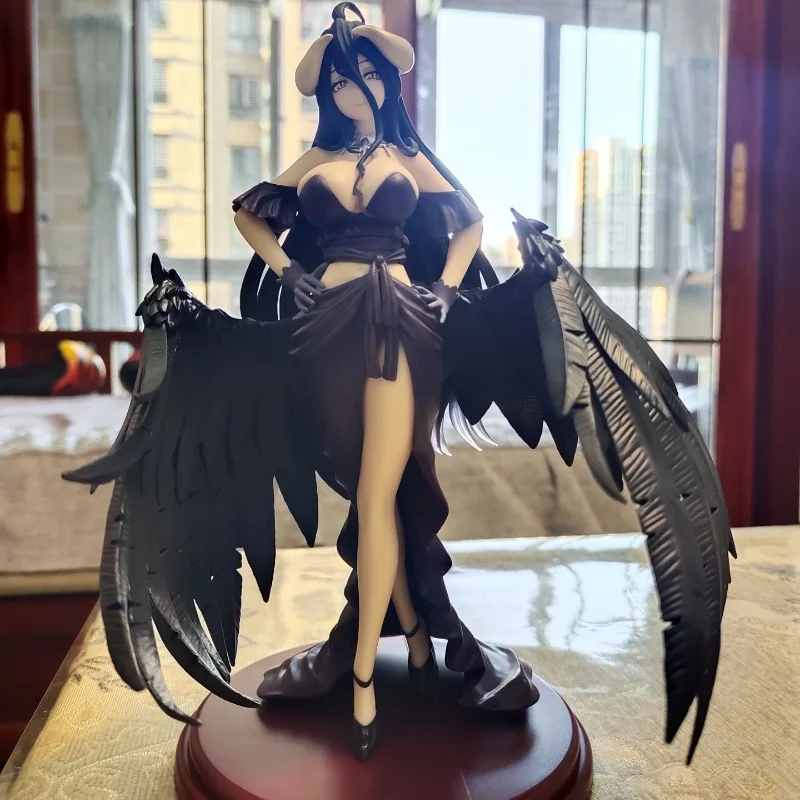 

Original Genuine Taito Amp Artist Masterpiece Overlord Iv Albedo Black Dress Action Anime Figure Model Toys Collection Doll Gift