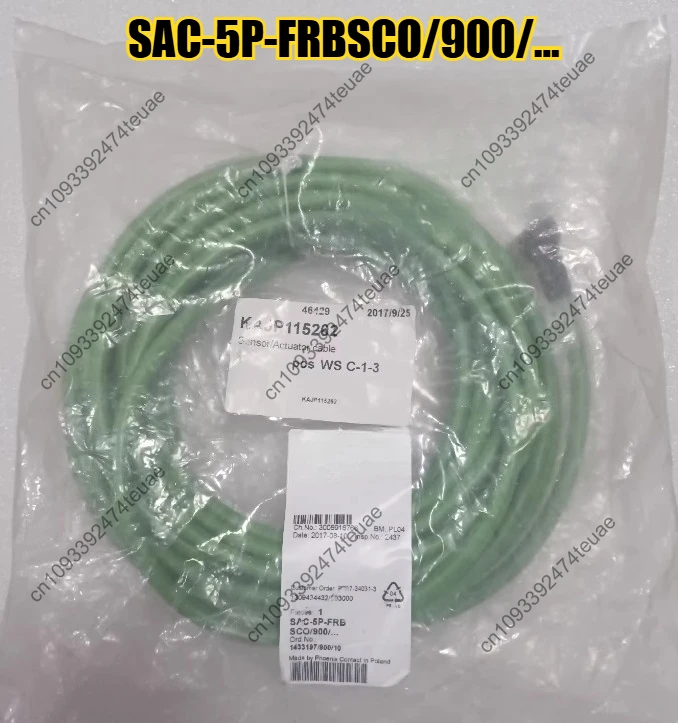 1pcs new Industrial dedicated five-star plug line SAC-5P-FRBSCO/900/..