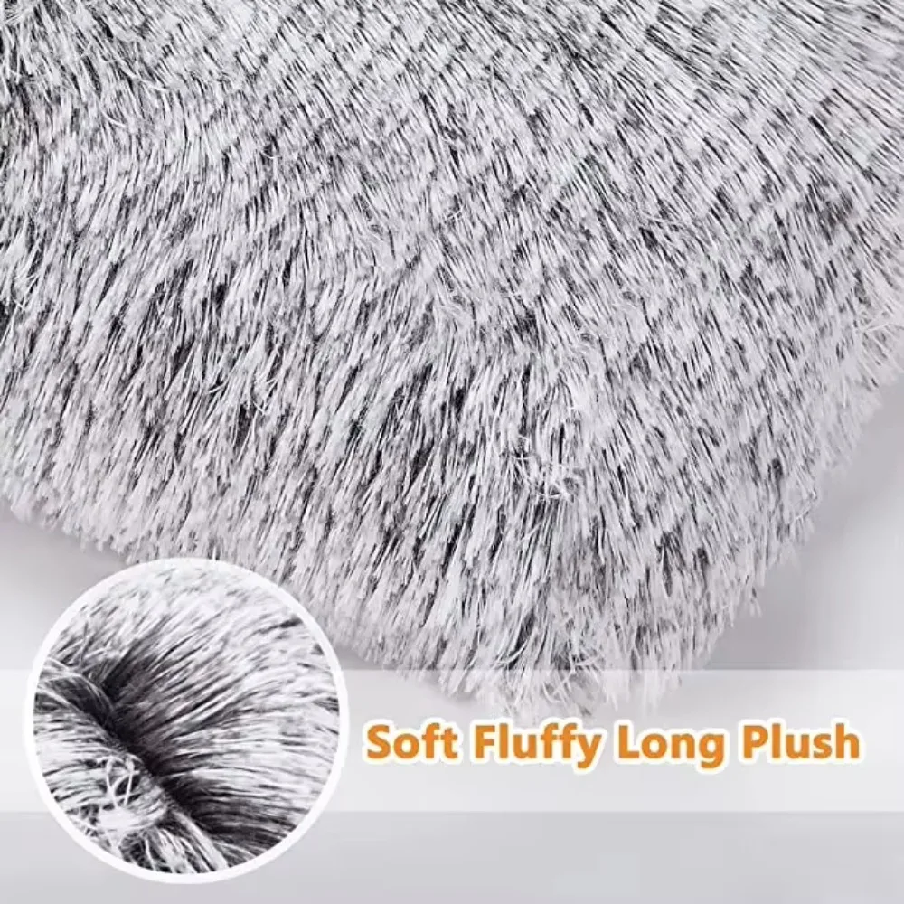 Plush Dog Bed Mat Cat Beds for Small Medium Large Dogs Removable for Cleaning Puppy Cushion Super Soft Claming Dog Beds Pet Bed view 3