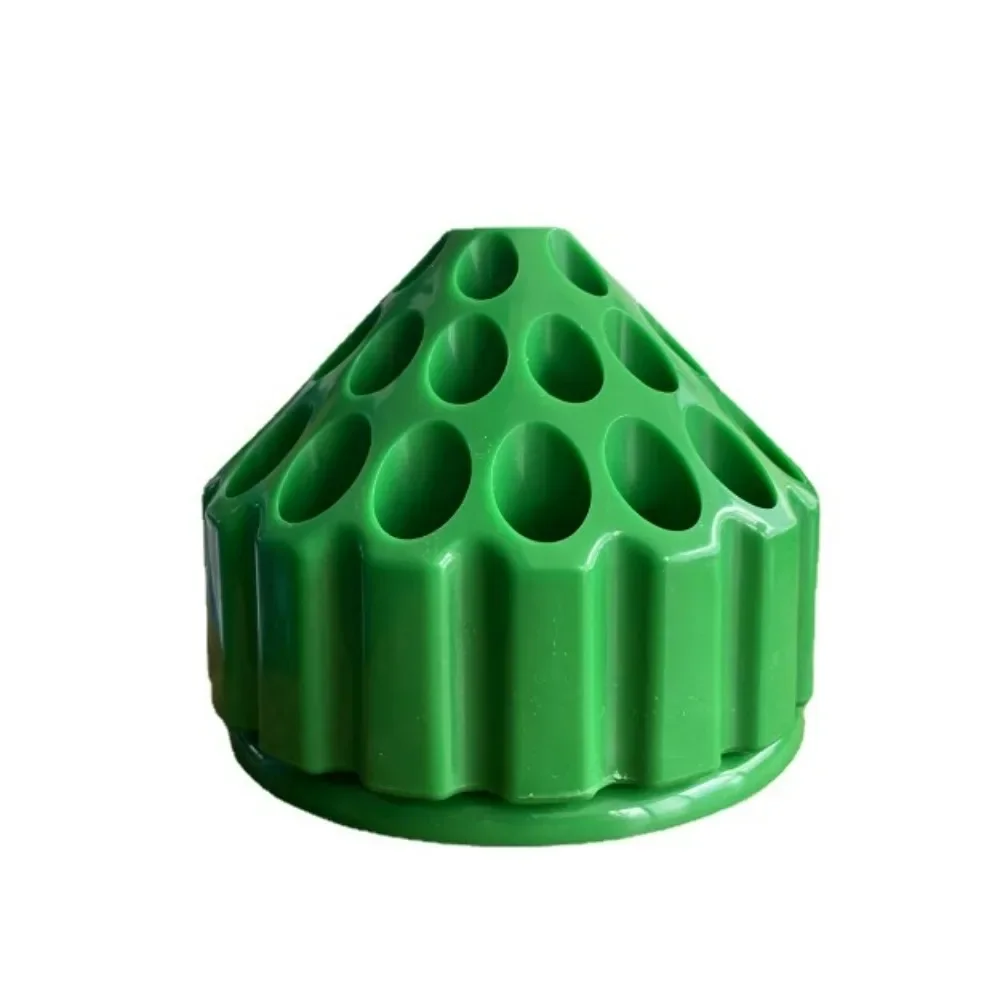 1 Pc Dental Clinic Plastic Bur Holder Block Case 35 Holes 360 Degree Rotating Storage Box Dental products