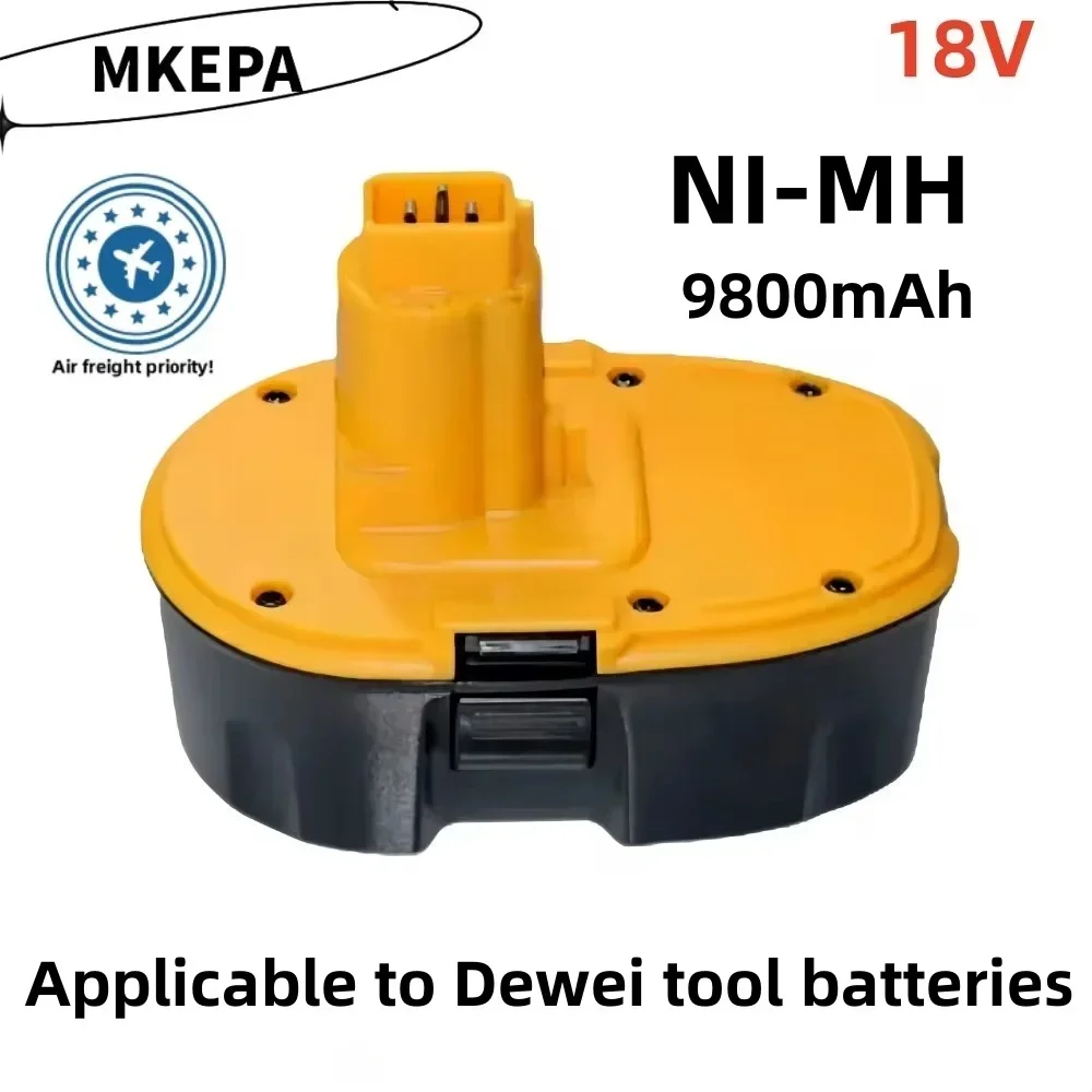 NewOriginal Power Tool Battery 18V 9800mAh Power Tool for DW DC9096 DE9039 DE9095 DW9098 DE9503 DW9096 Replacement Battery