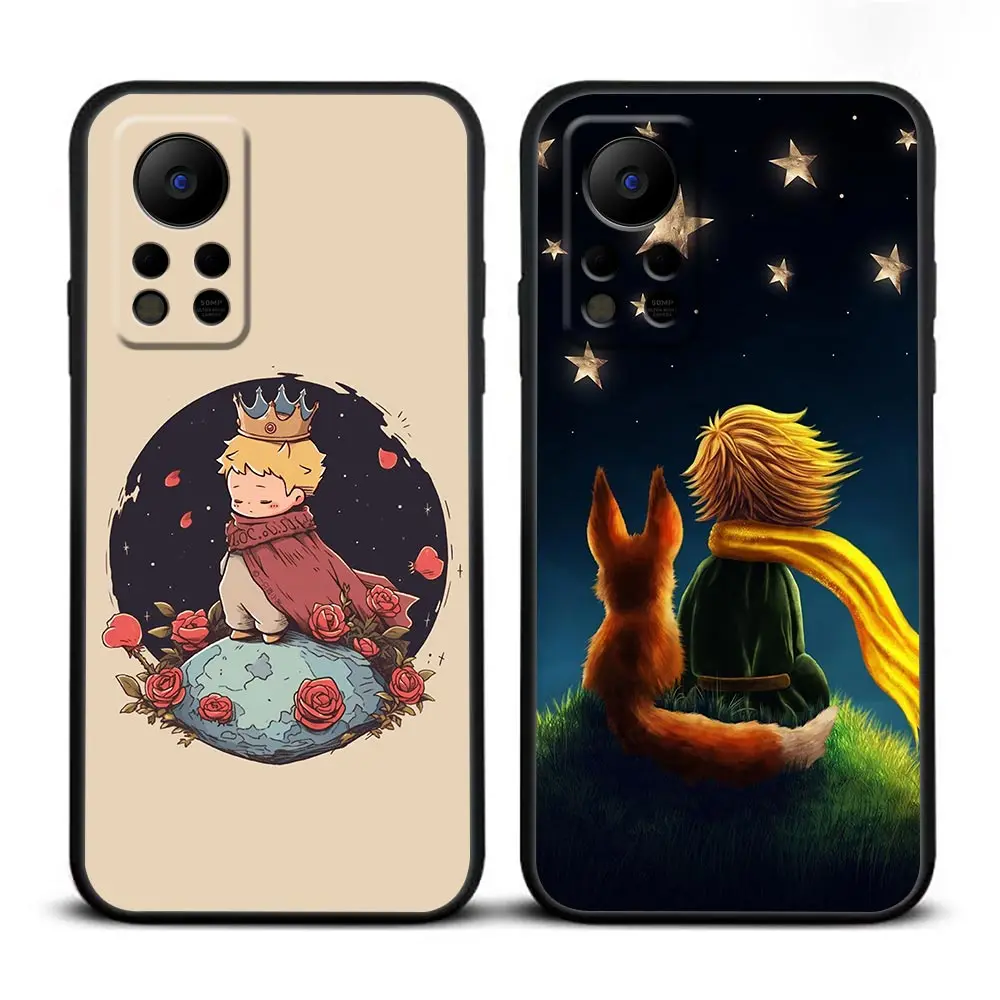 Anime Le Petit Prince Phone Funda Case For Infinix TECNO SPARK 7 6 Go 5 HOT 20 20I 20S 12 12I 11 11S 10 10I 10S 8 9 Case Shell