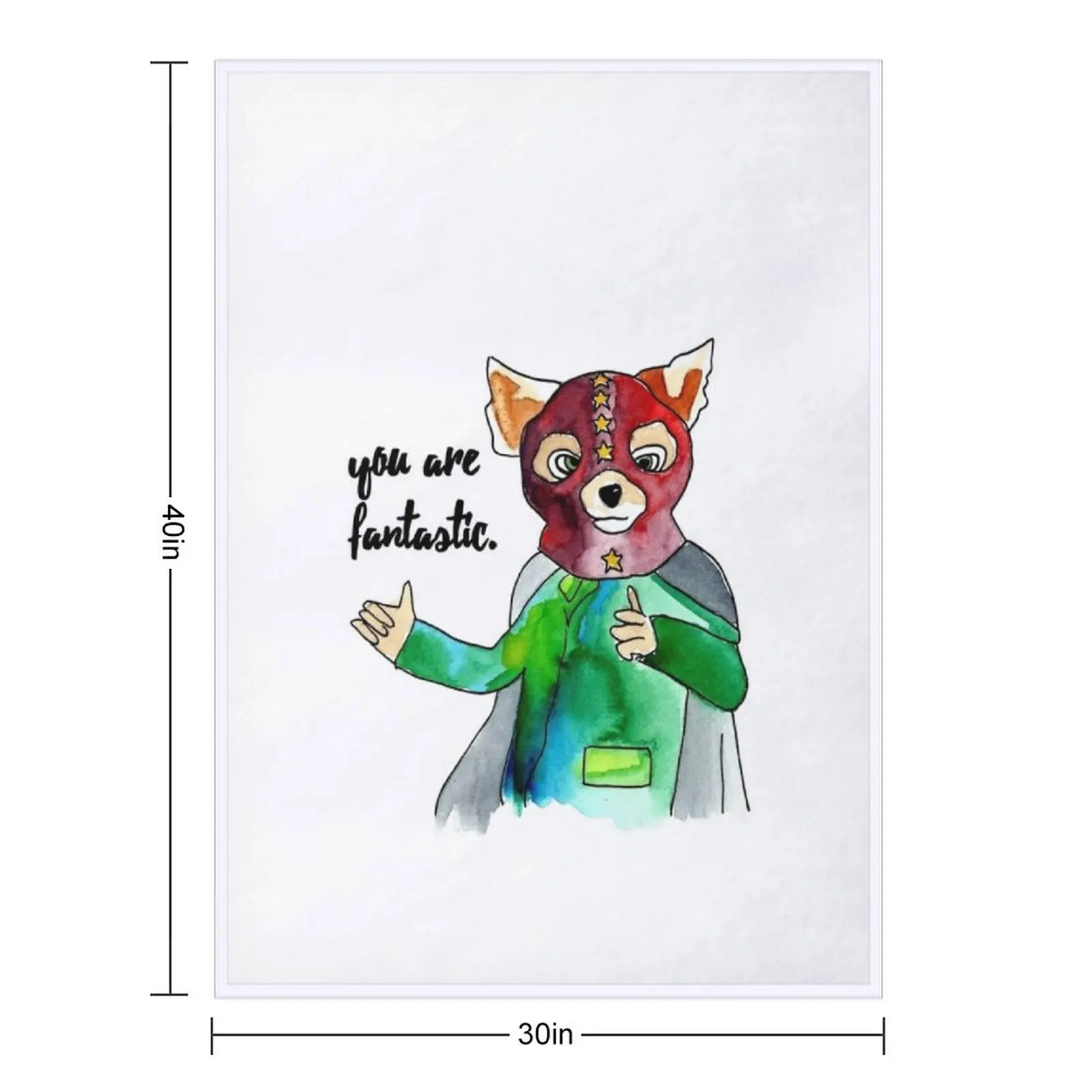 Fantastic Mr. Fox Throw Blanket Luxury Plush Sofa Throw Softest Blankets