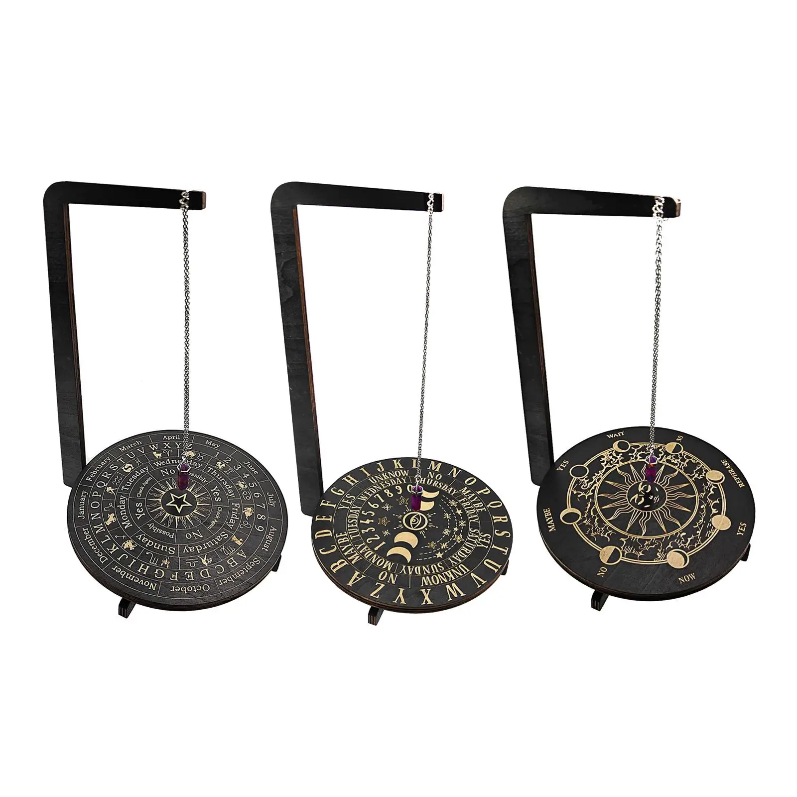 حامل مجوهرات خشبي، حامل، ديكور عملي وممتع، عرض قلادة حرفية ثلاثية الأبعاد #2