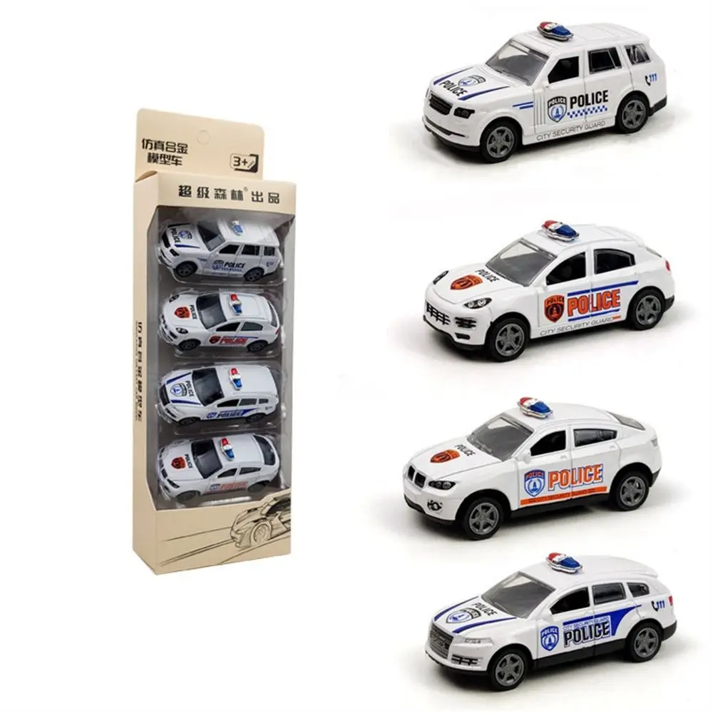 

Vehicles Toy Police Toy Car Simulation Car Model Pull Back Car Diecasts Model Toy Metal Cars Model Collection Gift