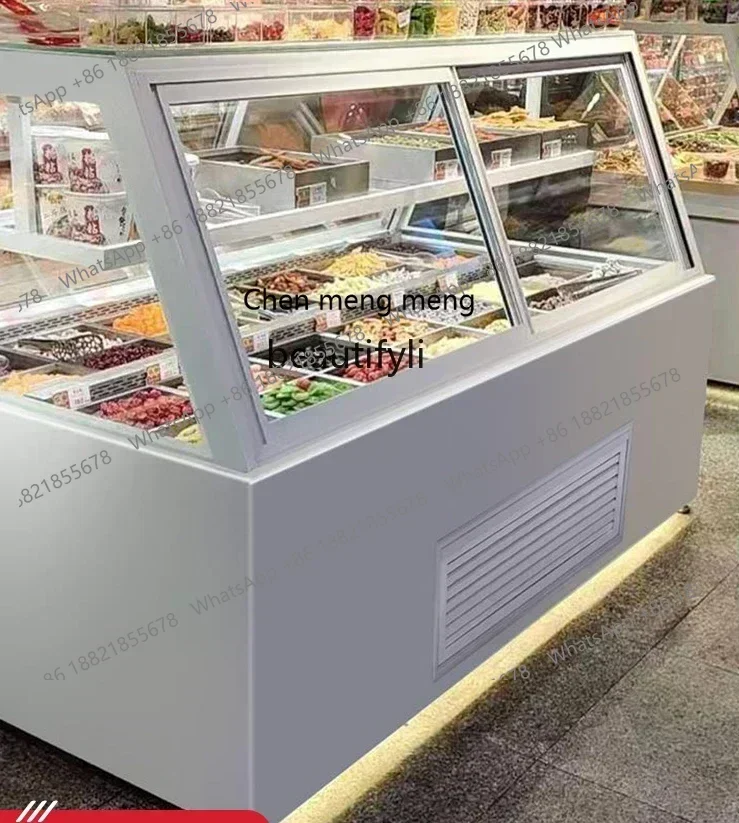 

X A Preserved Fruit Freezer Candied Snacks Showcase Zhongdao Display Cabinet Grape Jerky Refrigerated Fruit Fresh Cabinet