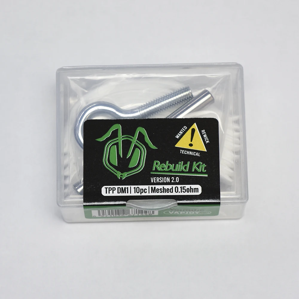 Rebuild Kit Version 2 for PnP VM1 0.3ohm VM4 0.6 TPP DM1 0.15 TPP DM2 0.2ohm Coil Head Argus Drag S Repair Replacement DIY Tool