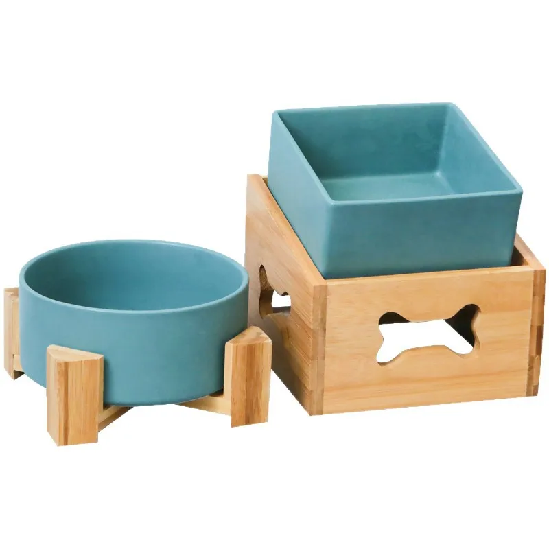 

Pet Bowl, Large Dog Ceramic High Bowl, Rice Bowl