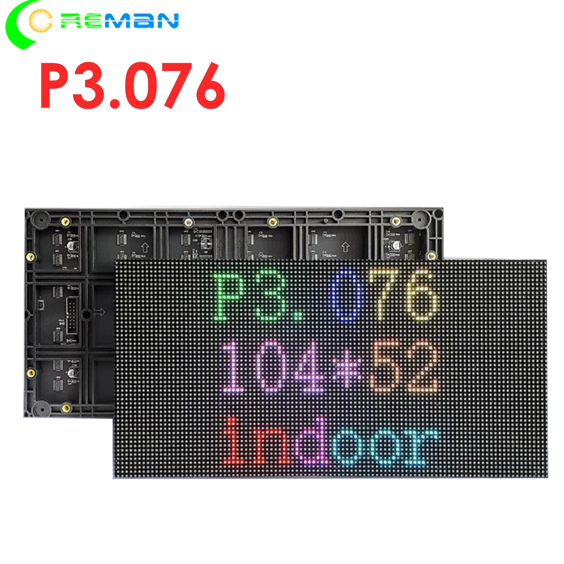 Wholesale price Indoor full color led module P3.076 P3 320x160  32x16cm for digital led sign