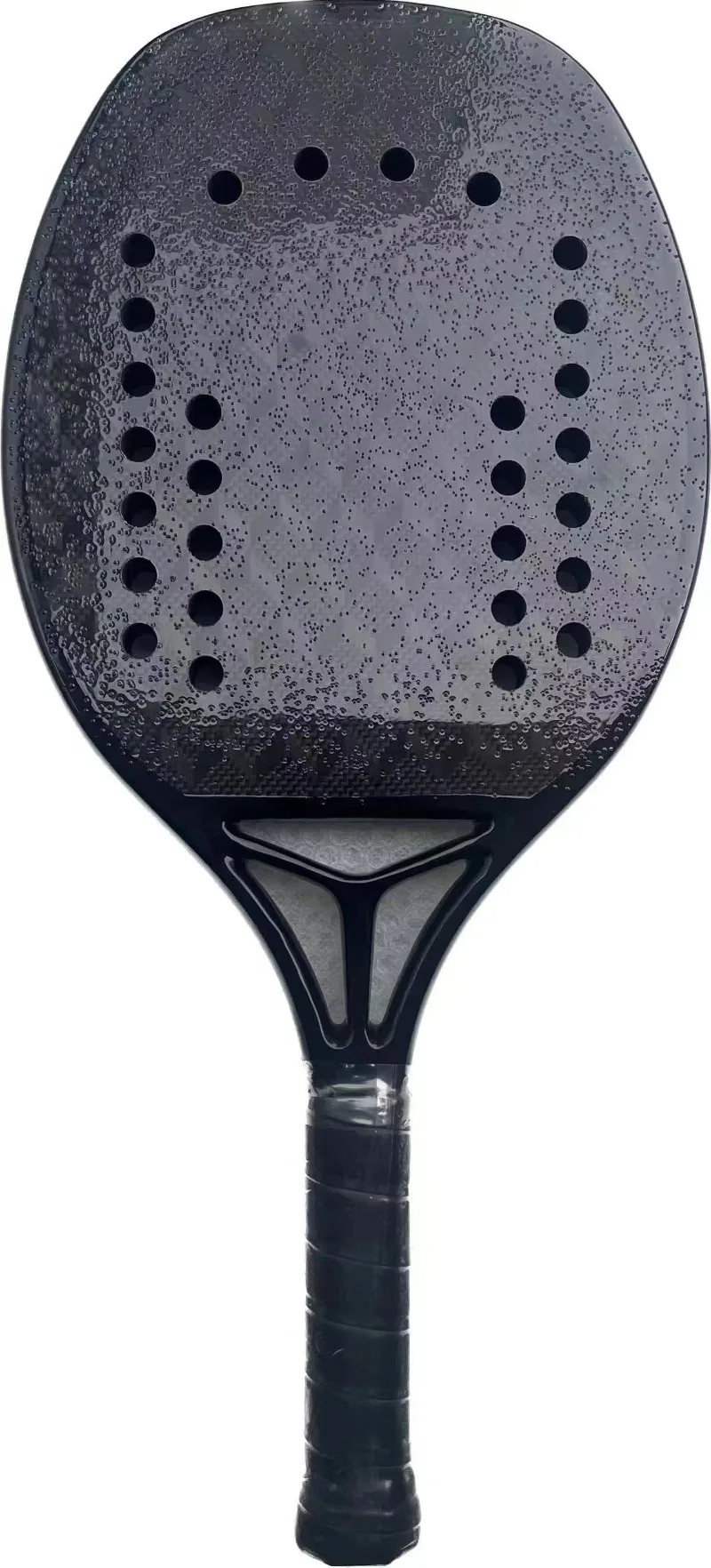 STLFCustom Raquette de tennis en carbone aluminé 18K - Noyau Eva noir dynamique exclusif Spin