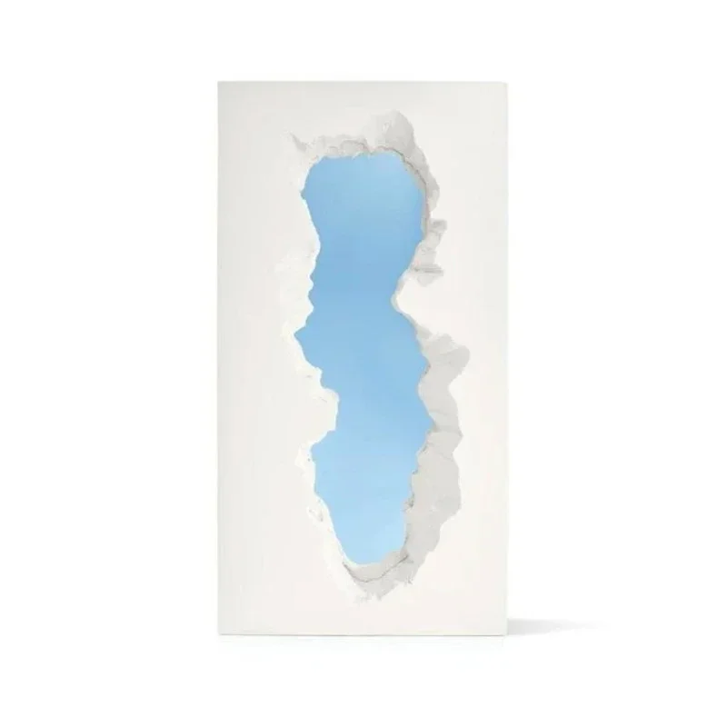 

Сломанное зеркало Напольное зеркало с узором Домашнее бесшумное дизайнерское скандинавское зеркало