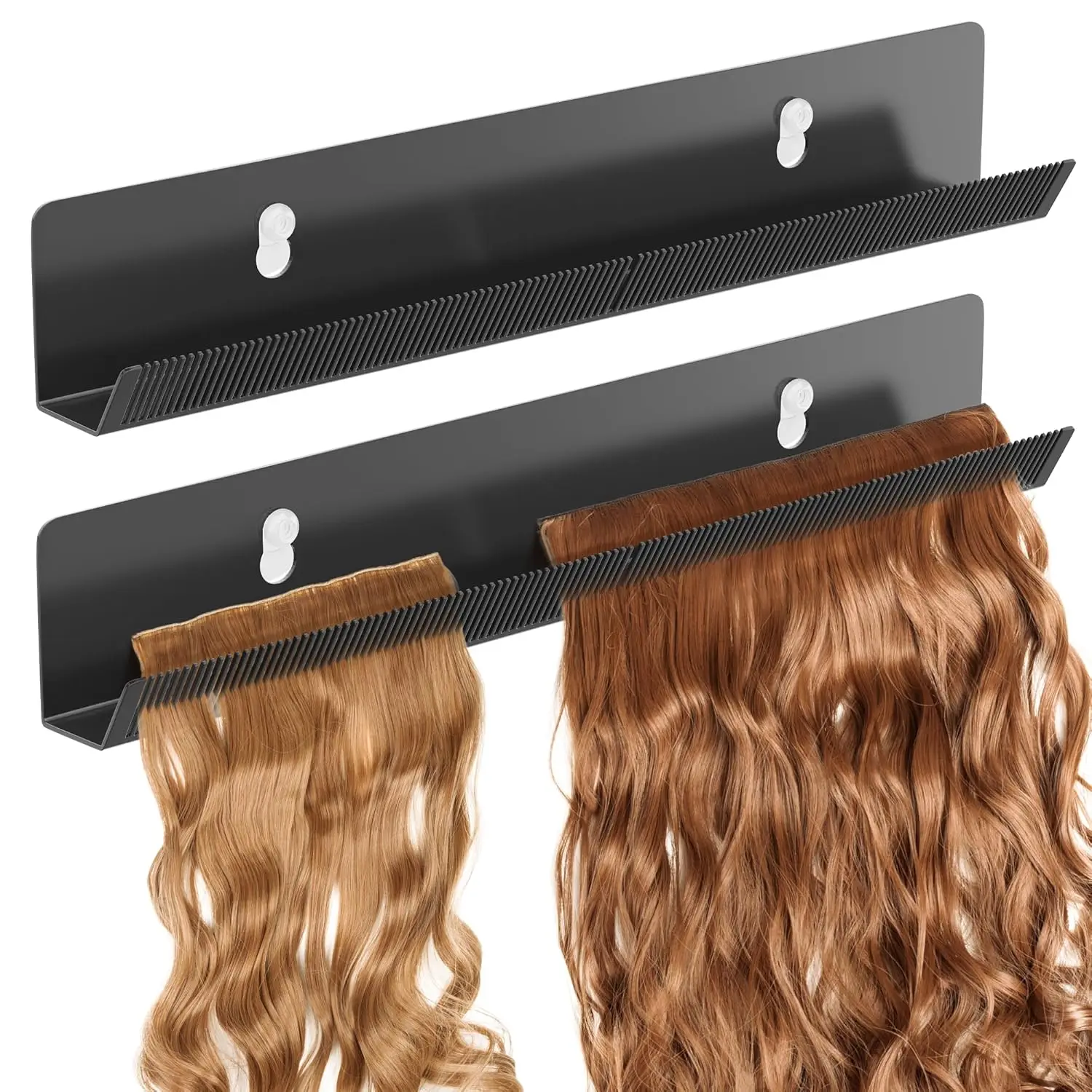 

Hair Want Hair Extension Holder Organizer Display Stand for Tape in Extensions Sewing In Extensions Hair Extension Hanger