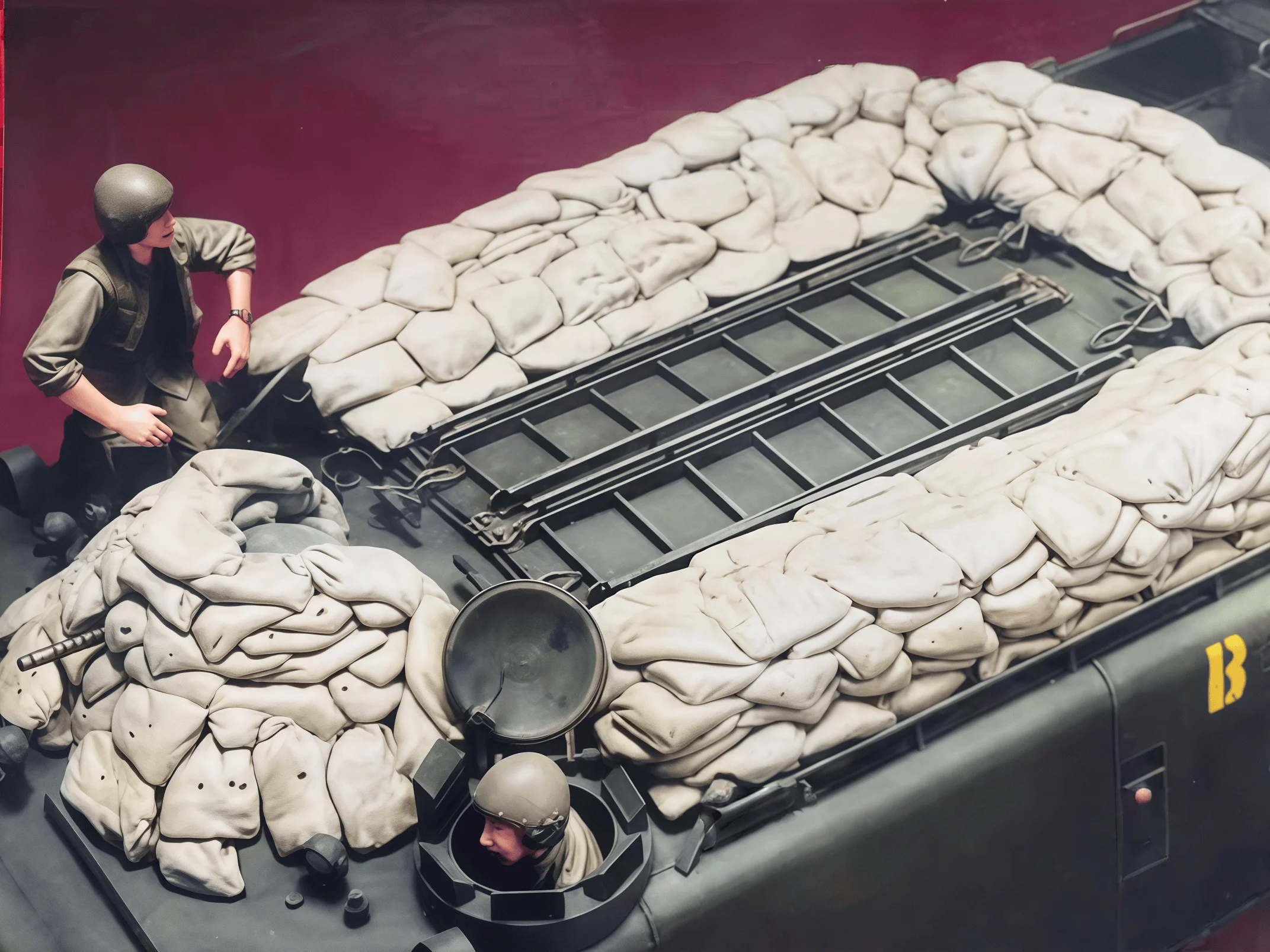 1/35 Gussharz-Modellbausatz, GK, Harzpanzer-Modellstapel, unbemalt, Montage erforderlich