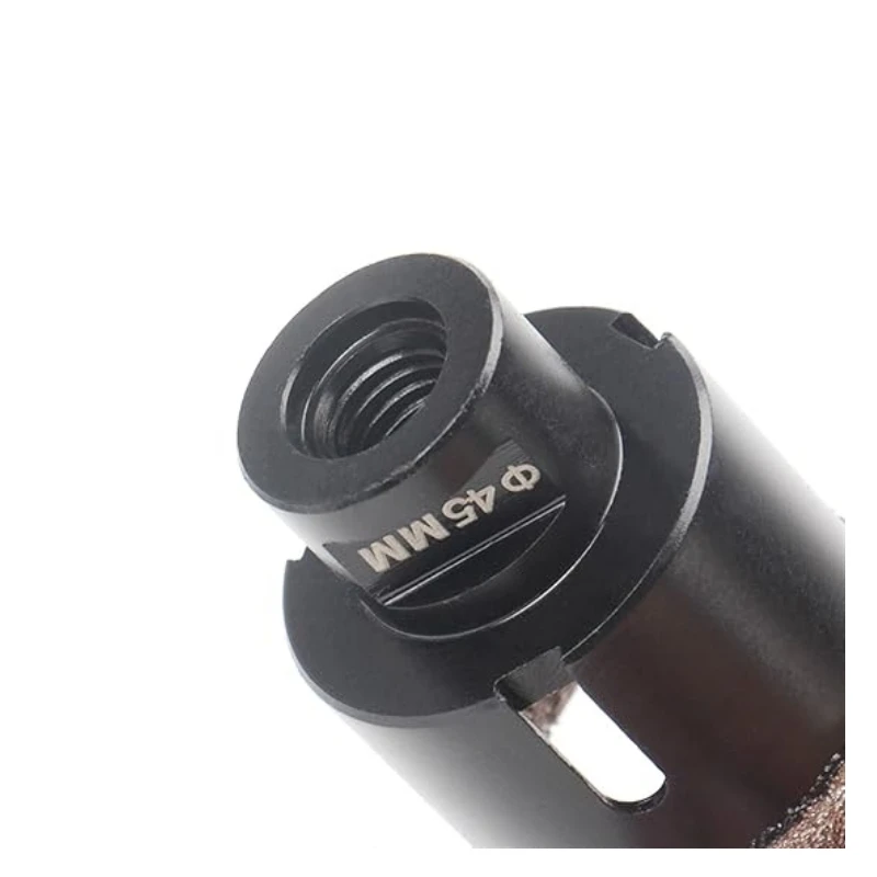 9個入り M14 ダイヤモンドコアドリルビットセット、ろう付けドリルビットセット 20-68mm タイル/コンクリート用ドリルツールセット
