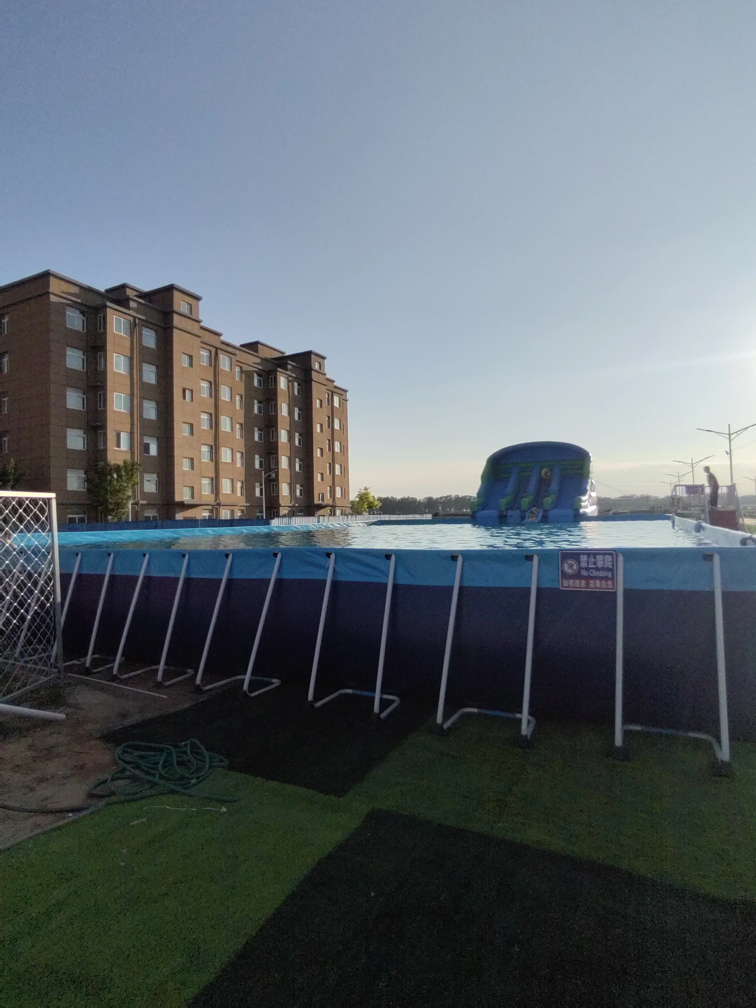 Newly Upgraded High-quality Portable Above-ground Swimming Pools, Suitable For Metal-framed Swimming Pools, Square Swimming Pool