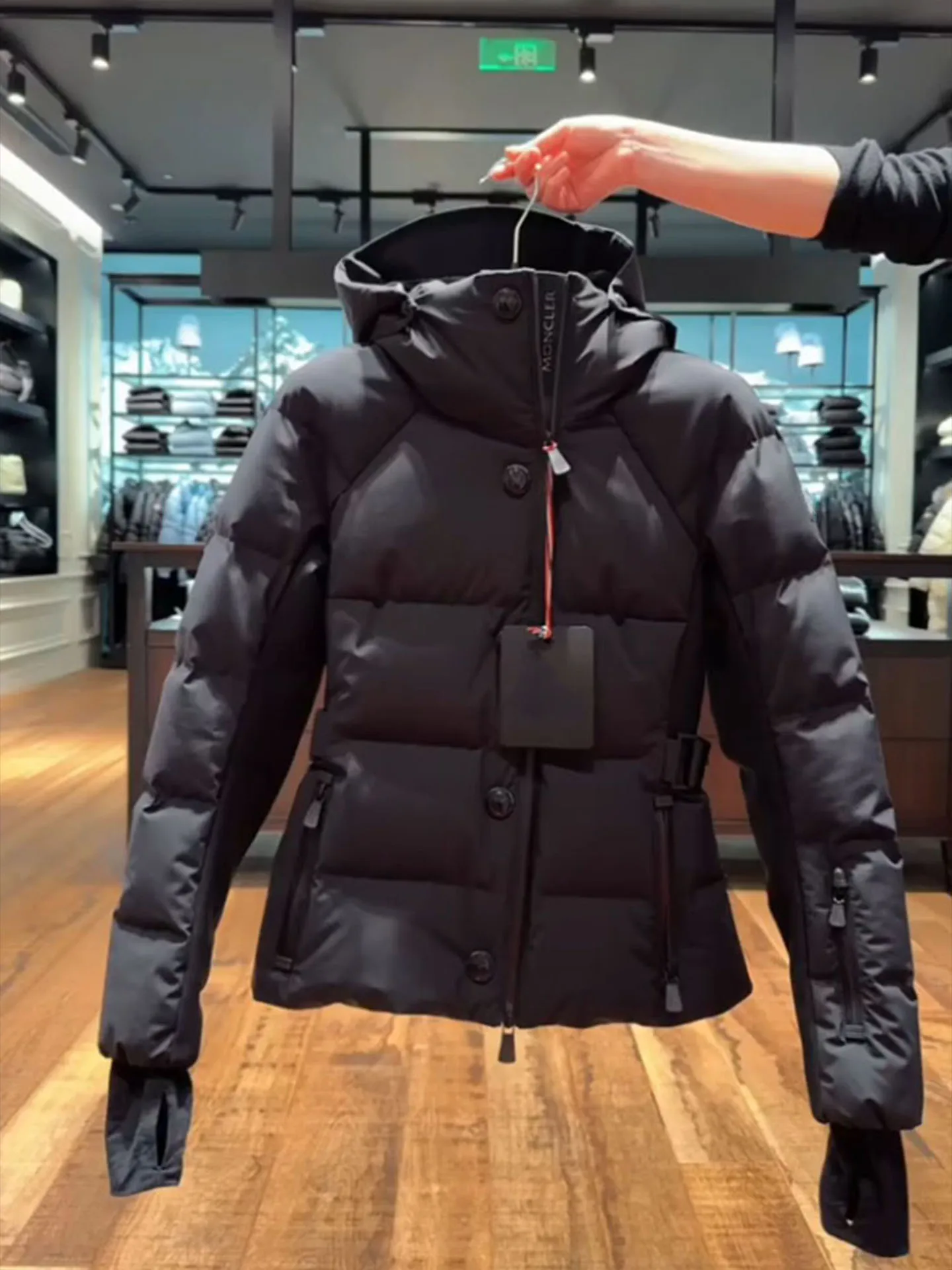 Unique Sli Bla taille couchée ort vers le bas Jaet femmes hiver 2025 nouveau haut de gamme mince combinaison de Ski vêtements d'extérieur